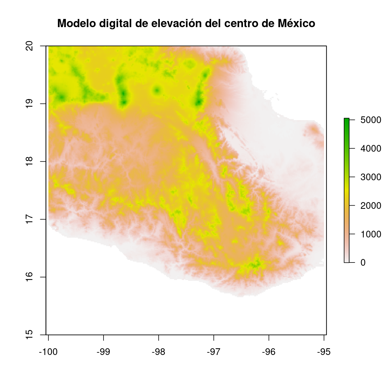 Modelo digital de elevación